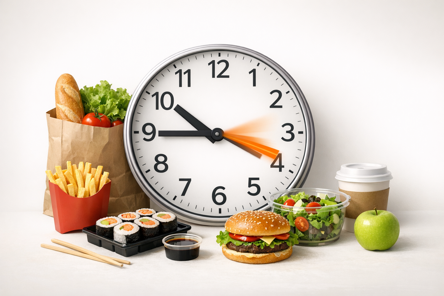 Timing concept for sandwich delivery